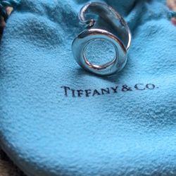Tiffany & Co. Elsa Peretti Sevillana "O" ring in sterling silver,