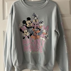 Disney Mickey And Friends Crewneck Sweatshirt 