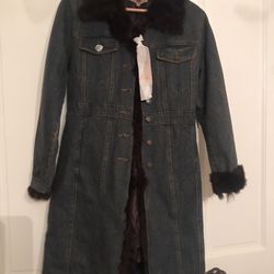 Jean Jacket/ Size Small And Medium