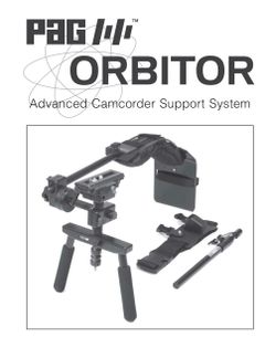 PAG Orbitor Ergonomic Camera Shoulder Support System Movie Stabilizer Rig System Heavy Duty