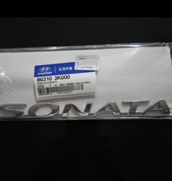 Hyundai Sonata OEM Trunk Emblem Badge