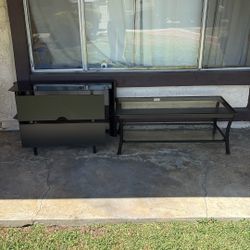 2 Glass Coffee Tables