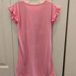 Pink And Grey Kids Night Wear