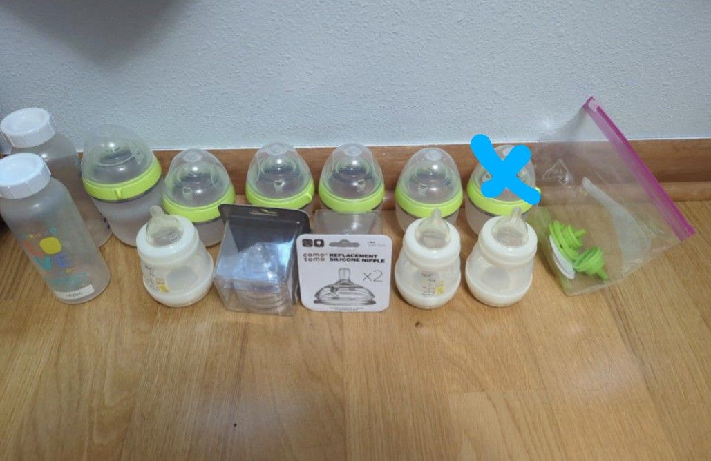Comotomo, Dr Brown, And Mam Bottles