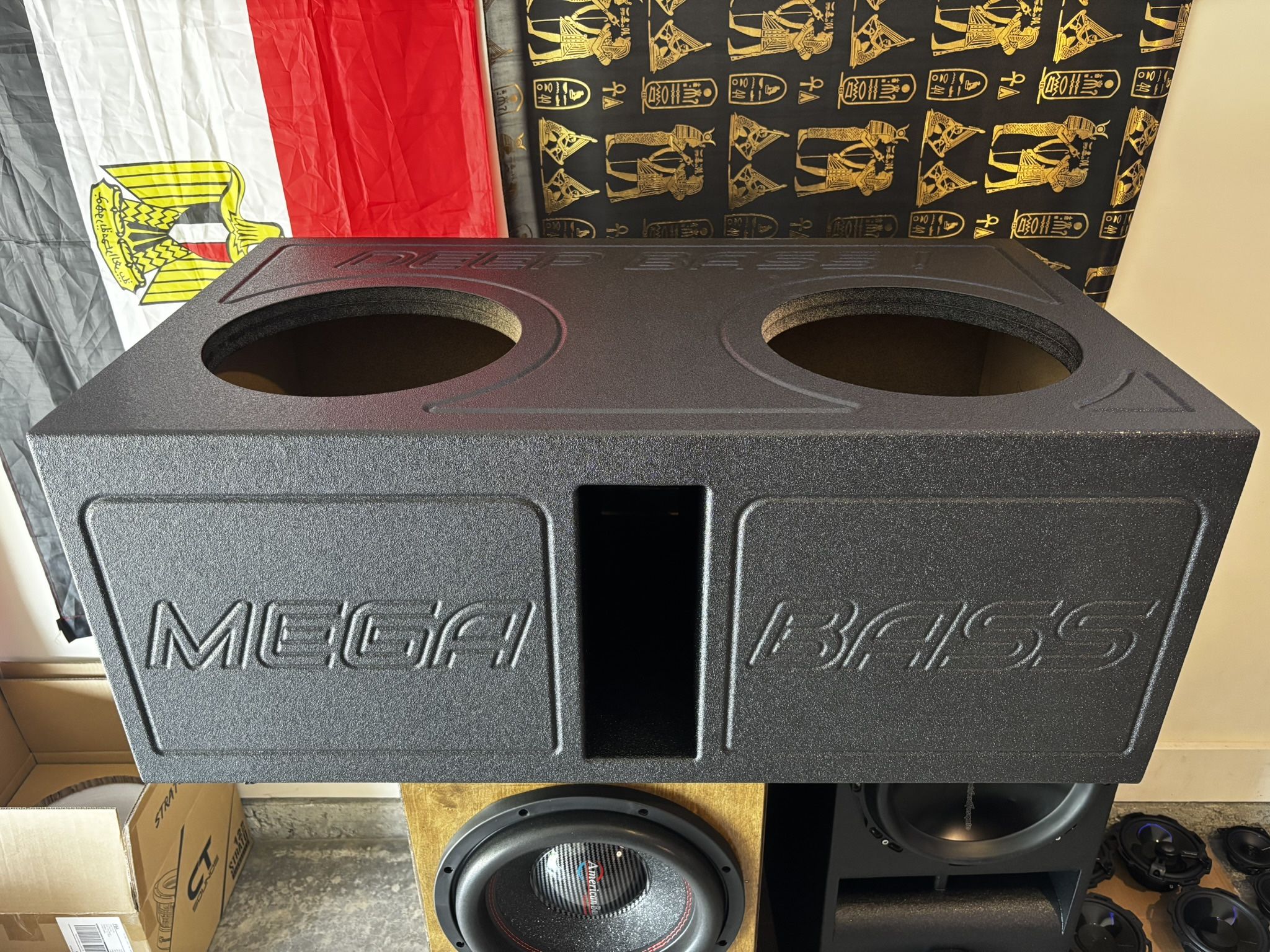 12” Subs up Port Back | Mega Bass Prefab 33hz