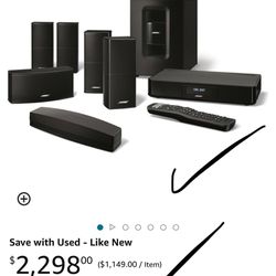 Bose SoundTouch 520 Home Theater System Wireless Sub Bluetooth WiFi 