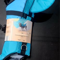  pet flotation aid or dog life jacket