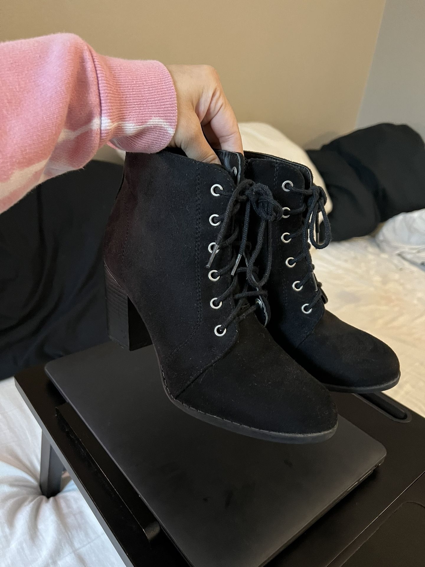 Women’s Black Booties Size 5.5-6