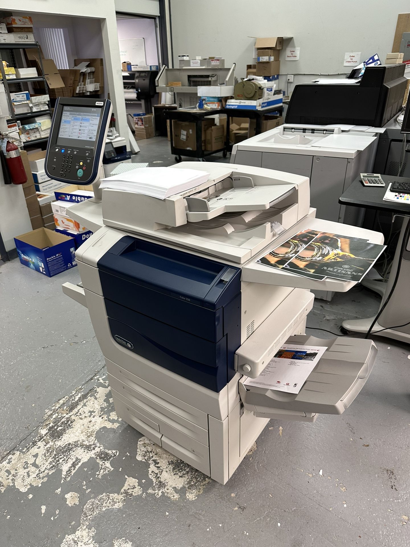 Xerox 550 Color Printer