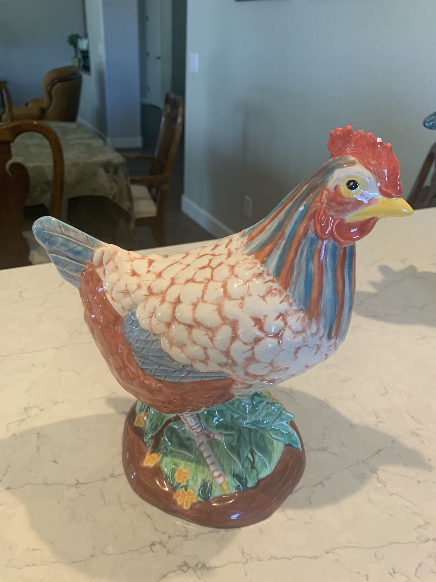 Vintage roosters And hens
