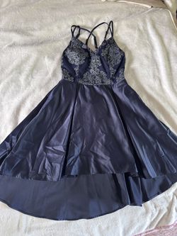 Women’s Navy Blue Homecoming Dress
