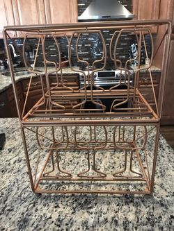 PIER ONE IMPORT 12 BOTTLE WiNE RACKS