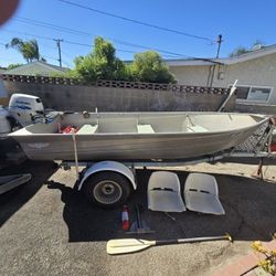 14ft Valco With 4 Stroke Suzuki 9.9