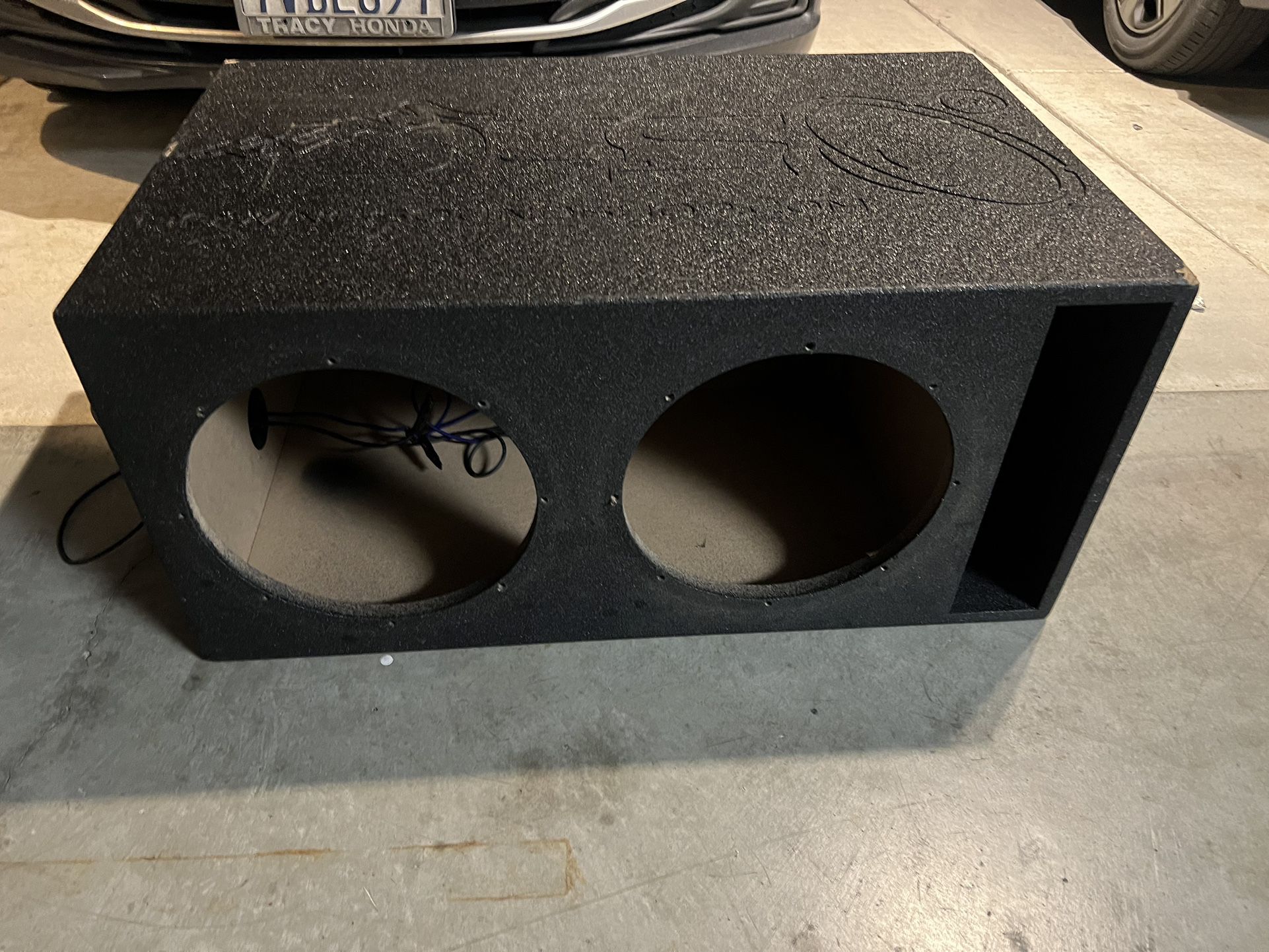 Down4sound Ported Box For 2 12s Subwoofers 