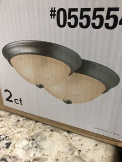 Flush mount ceiling fixtures- only 1
