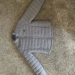 True Religion Grey Puffer