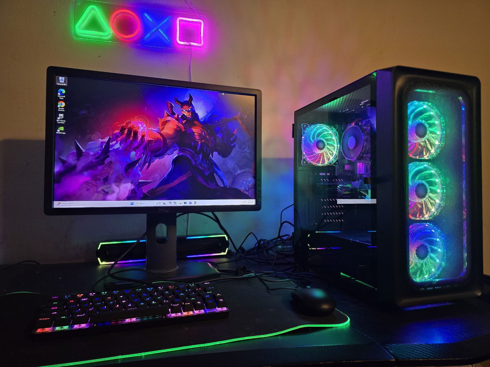 Gaming PC/ Complete Setup Everything Included