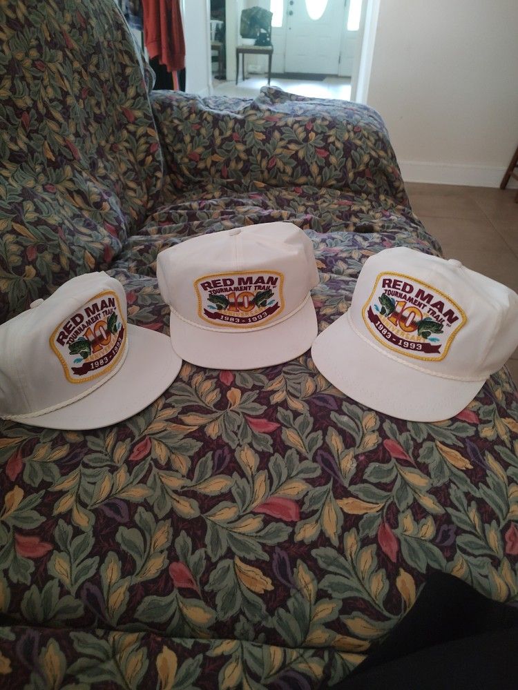 Three Vintage Hats