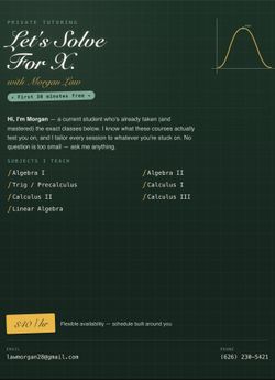 Math Tutoring Services