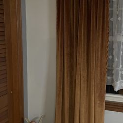 Burnt Orange Curtains 