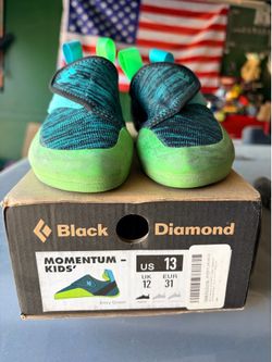 Size 13 kids rock climbing shoes