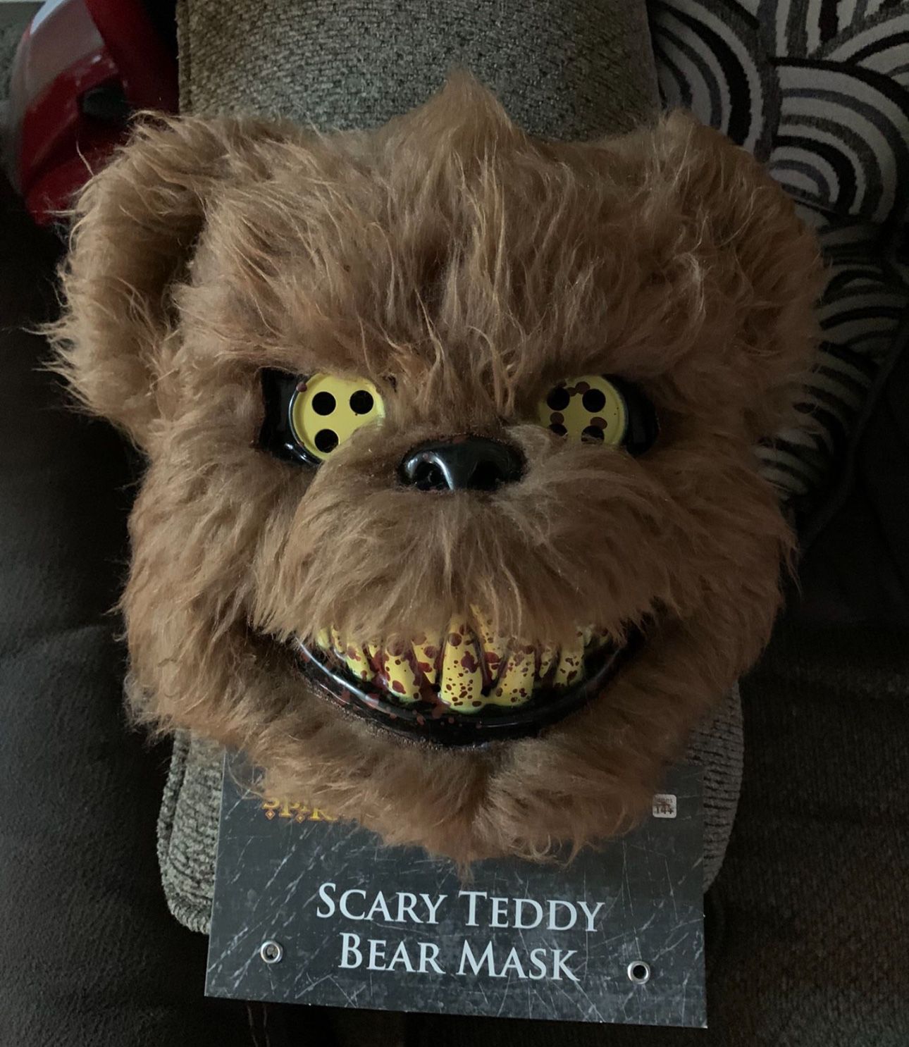 SCARY TEDDY BEAR MASK NEW $10