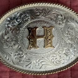 Hebilla Para Cinto  Plata 