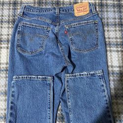 Levi 501 Blue Denim Jeans 