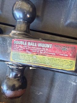 Haul-Master Double Ball Mount Hitch