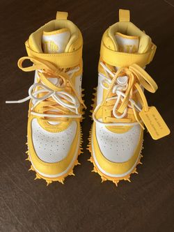 OFF-WHITE X NIKE AIR FORCE 1 MID SNEAKERS