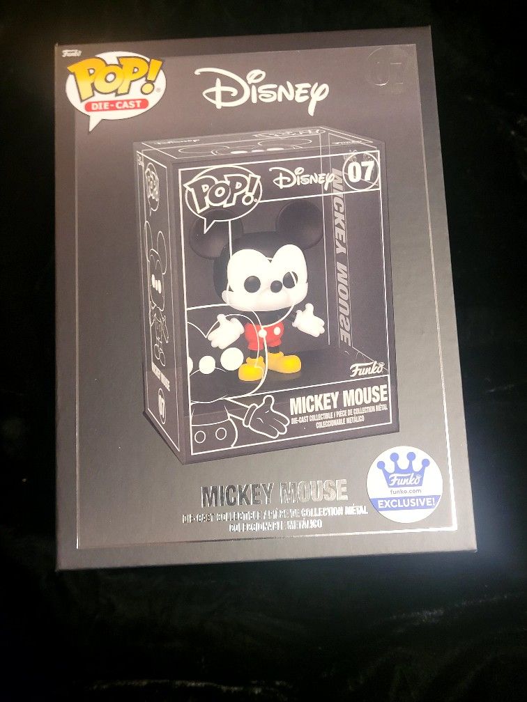 Disney Mickey Die Cast Pop