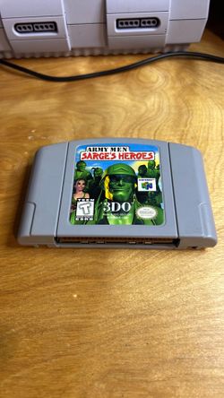 Nintendo 64 / N64 - Army Men Sarge’s Heroes