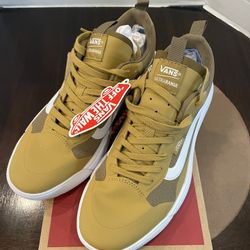 Vans Ultrarange Exo Mustard Gold True White Unisex Size Mens 8 Women’s 9.5 