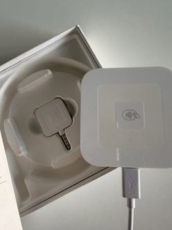 Square Reader for Contactless and Chip w/ Box Used