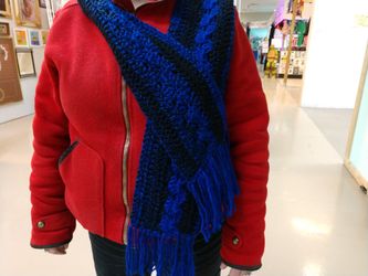 Crocheted Scarf-Hand Made