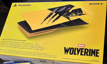 Marvel's Wolverine Limited Edition PS5 Console Cover (Faceplate) - Battle Yellow