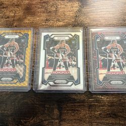 Aaliyah Edwards GOLD Prizm Rookie Card Plus 2 Other Cards