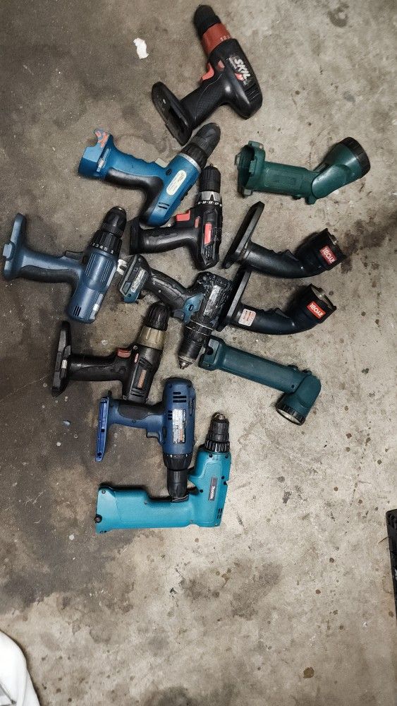 All Cordless Power Tool But No Batteries And Two Chargers