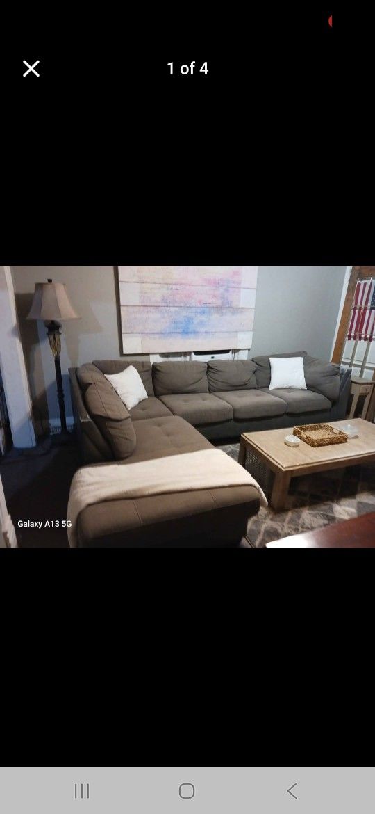 Sectional Couch... Delivery Available 