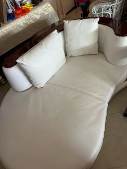 Sofá genuine leather Italian