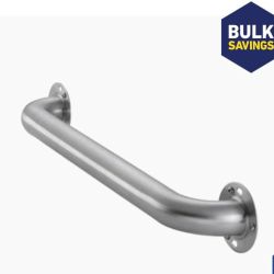 Project Source 20.98-in Stainless Steel Wall Mount (Ada Compliant) Grab Bar (500-lb Weight Capacity)

