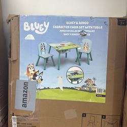Bluey table for toddler