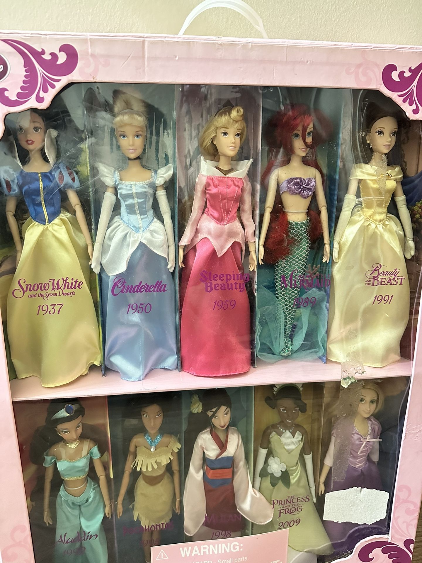 Disney Collector Princess Dolls Rare!!