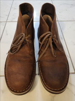 Clarks Desert Boots in the classic beeswax leather size 11 Men's