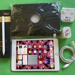 Apple iPad mini 5 (5th Generation/7.9” retina/ latest IOS 18/ 2019 Model ) 64GB with stylus pen, case  & Accessories (256GB $369) 