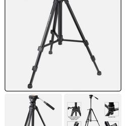 Magnus VT-300 Portable Video Camcorder Tripod With Fluid Head