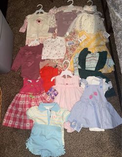 Baby girls outfits new with tags sizes 6-12 months