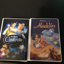 Disney mini character vhs collectables