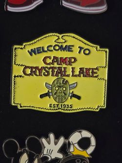 Friday the 13th Camp Crystal Lake Enamel Pin