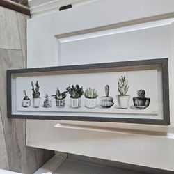 Succulent Frame Art